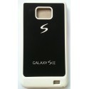 Coque blanche et noir pour Samsung Galaxy S2